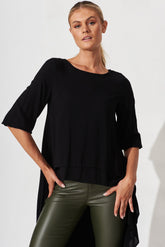 Stylish High-Low Blouse